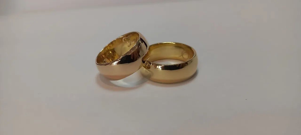 Aliança em ouro 18k 