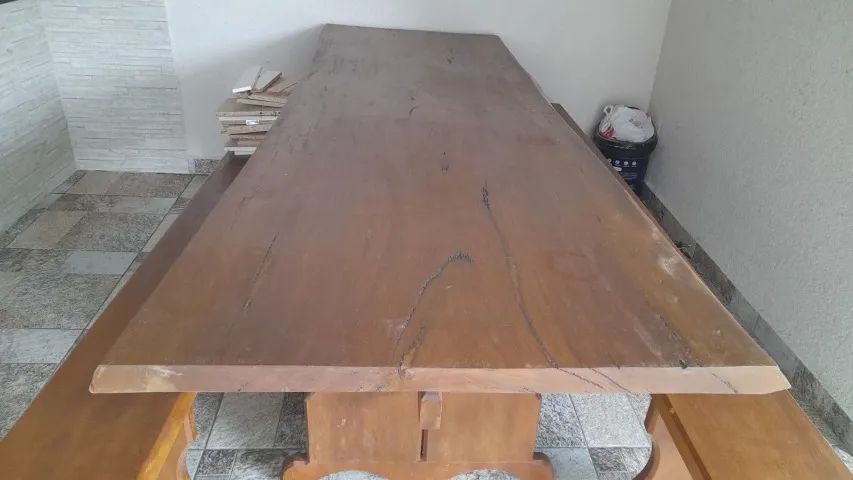 Mesa para churrasqueira 