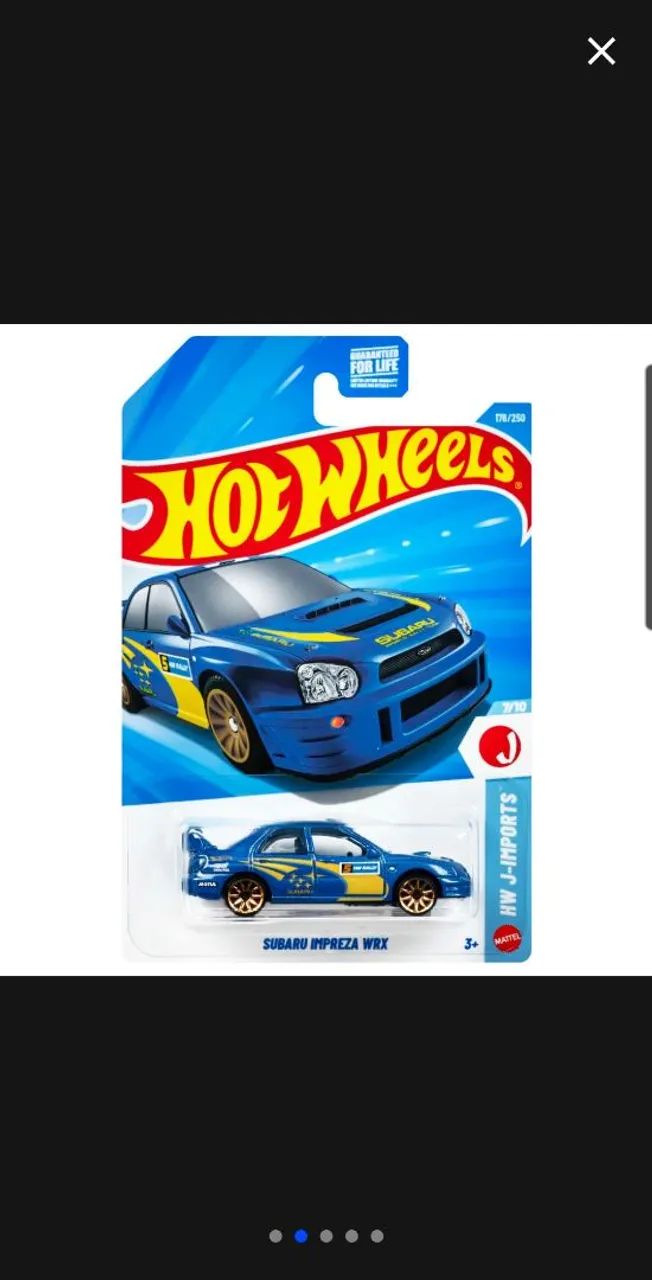 Hotwheels 2026 Subaru Impreza FC ザマック Subaru Impreza WRX 2026 Mainline Hot wheels - Brinquedos e Jogos