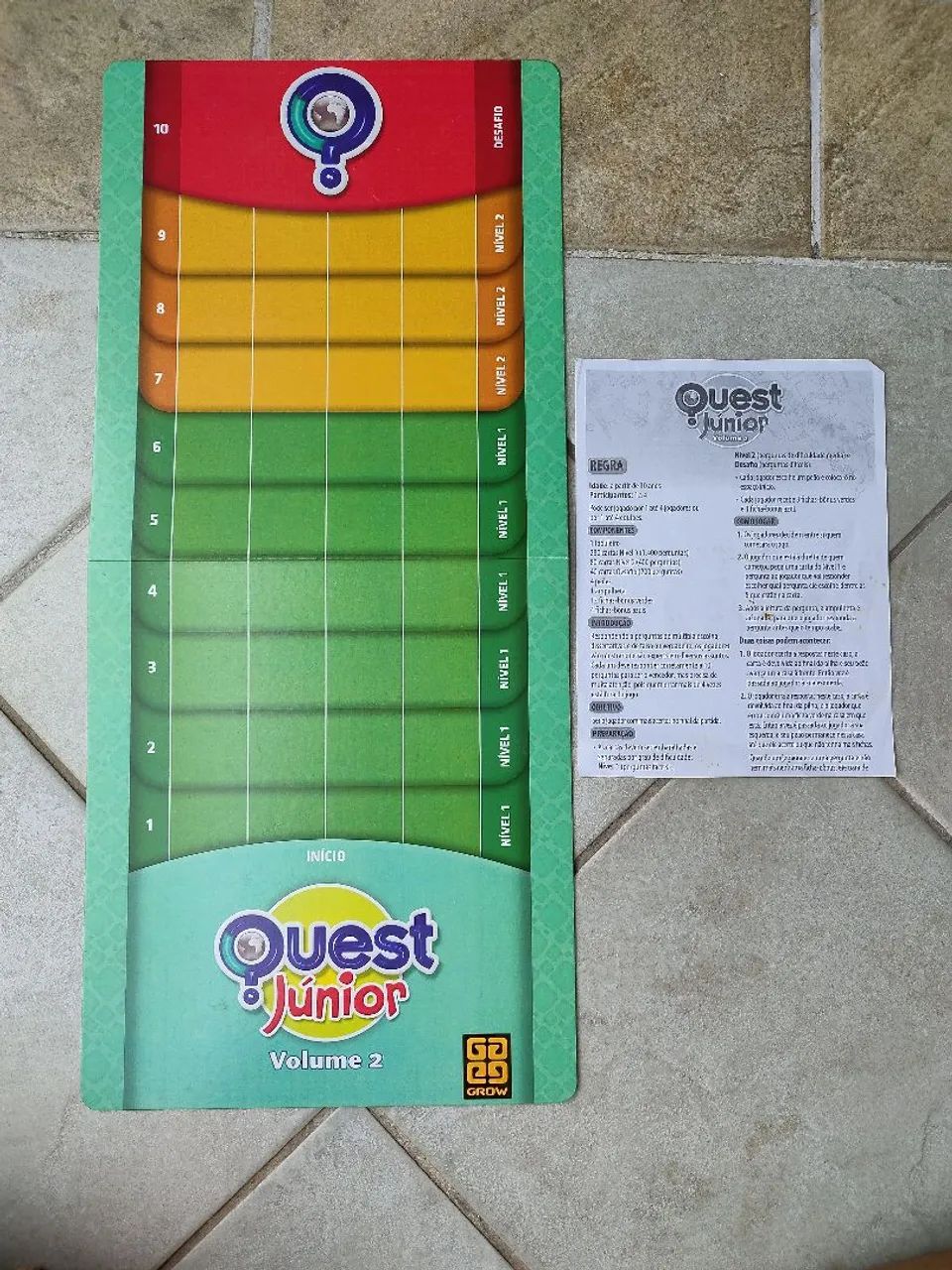 Jogo tabuleiro Quest Junior - Foto 5