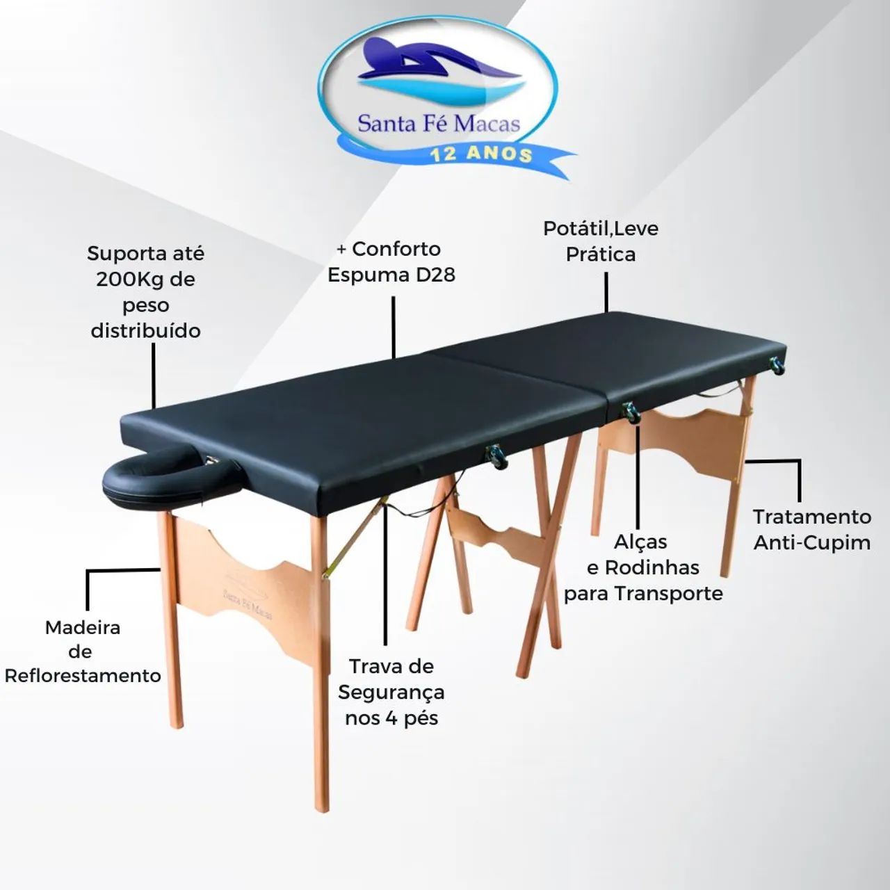 Maca para Massagem/estética