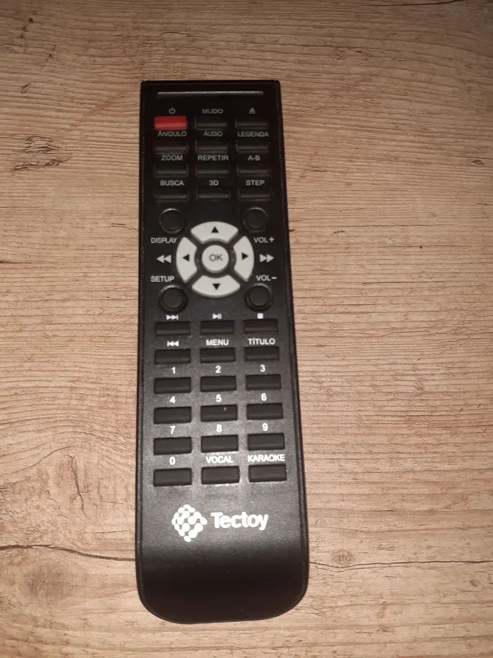 Controle remoto dvd Tectoy Original 