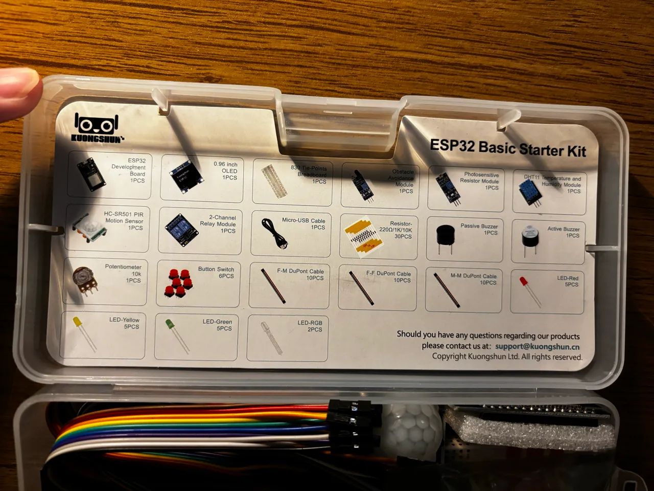 Kit ESP32 Basic Starter Kit (modelo AE312 da Kuongshun) - Foto 3