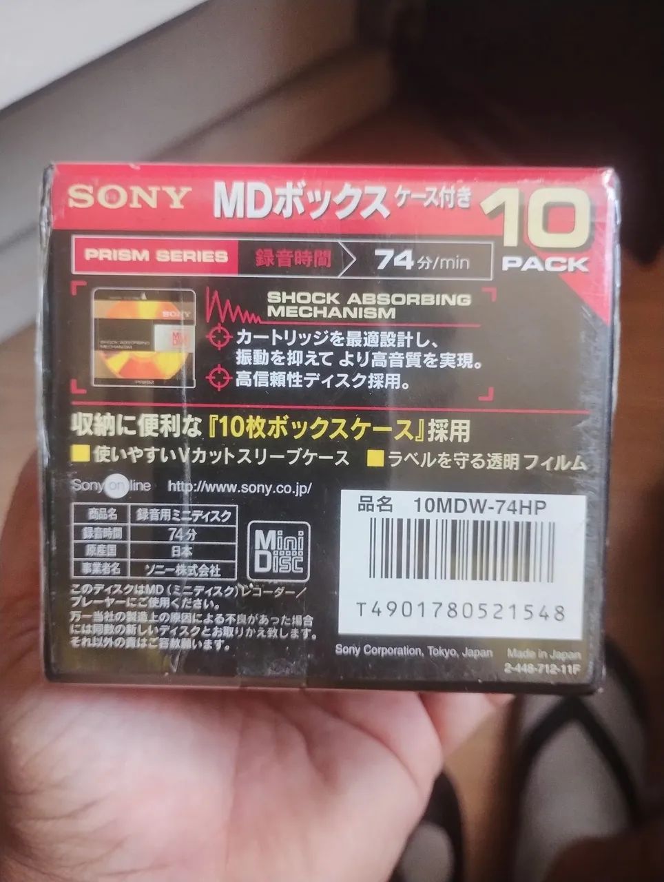 Pacote com 10 MD gravaveis Sony  - Foto 3