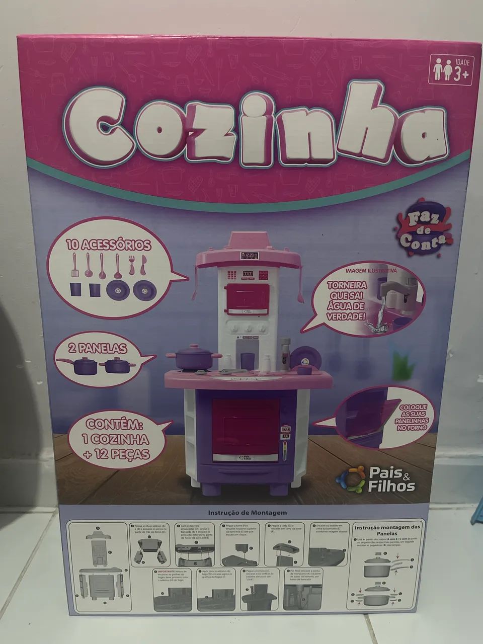 Cozinha de brinquedo - NOVA