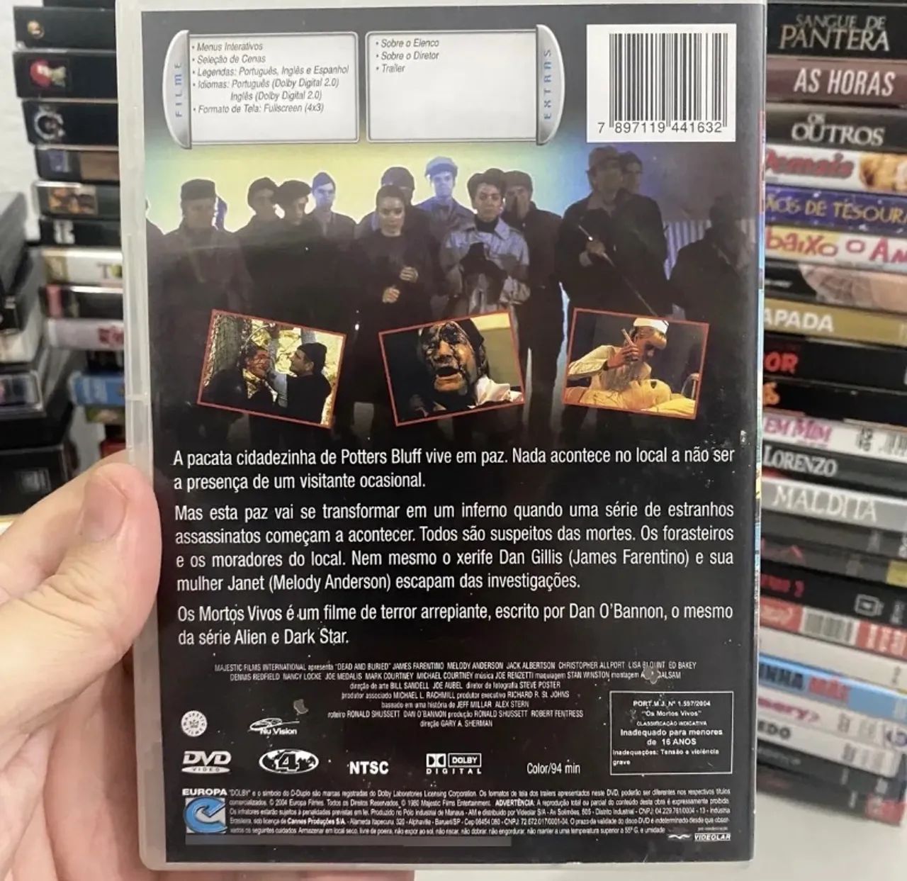 Os Mortos Vivos DVD Terror com Robert Englund  - Foto 2