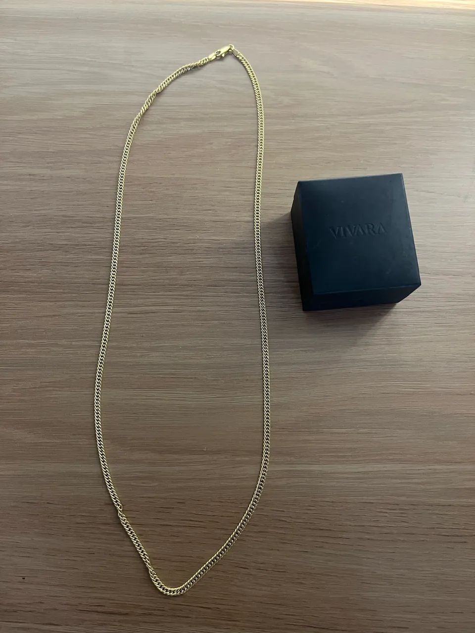 Corrente de ouro 18k Grumet oca Vivara, 60cm  3mm 7g - Foto 2