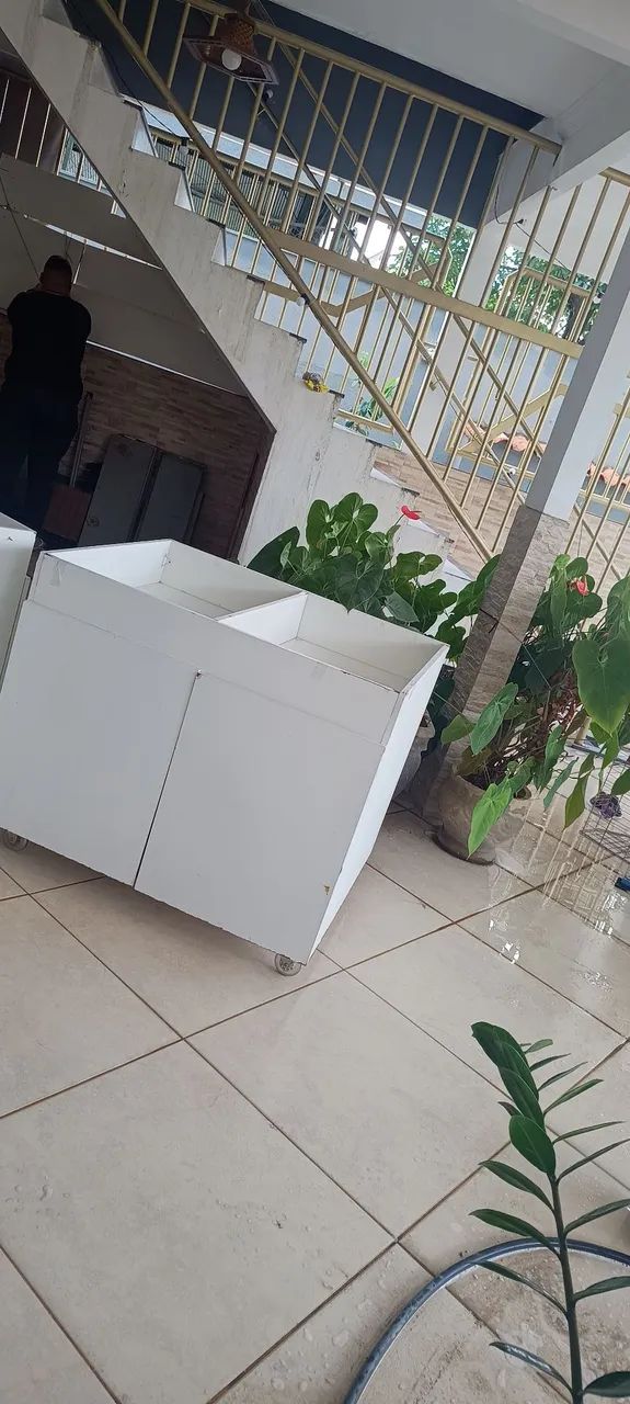 Bancas em MDF para montagem de loja. - Foto 2