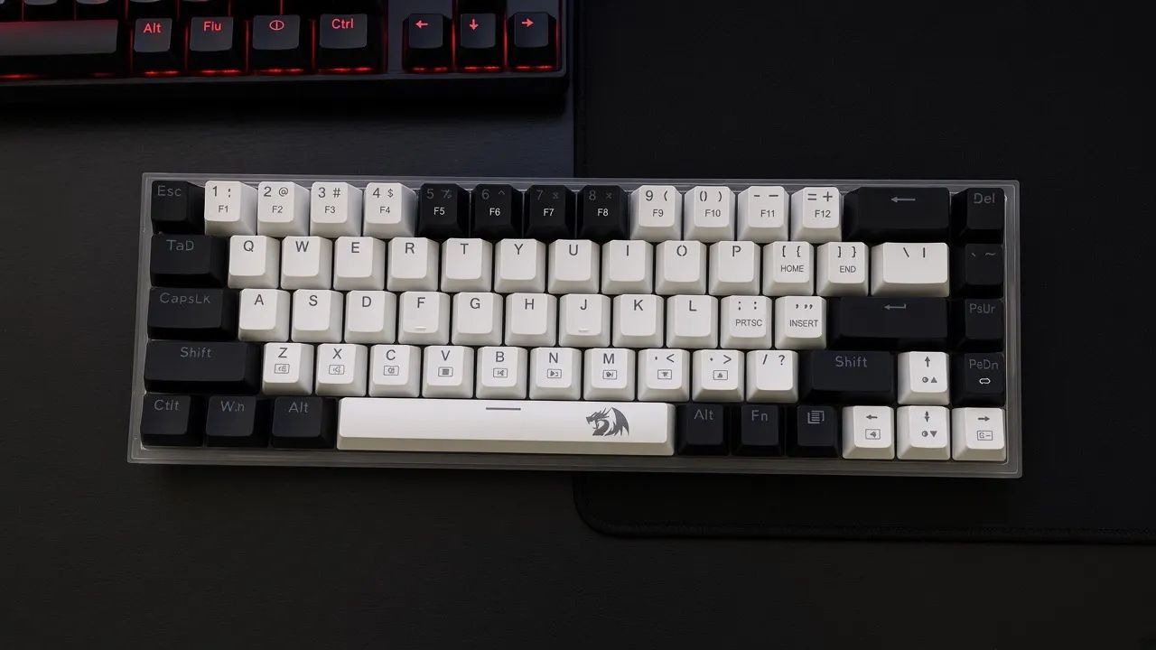 Teclado Mecânico REDRAGON TS68-B 65% (SWITCH BLUE)