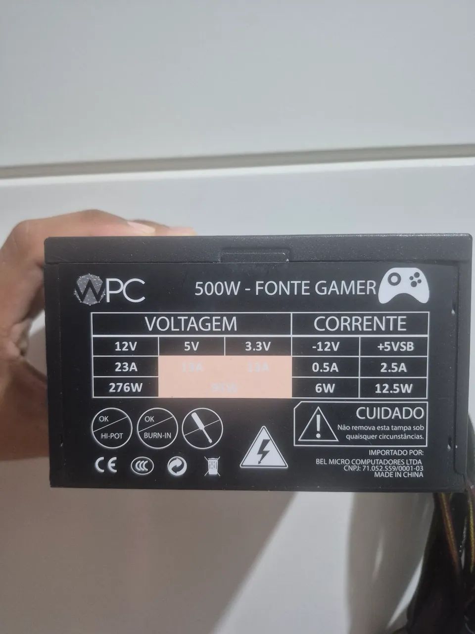 Fonte 500w real  - Foto 5