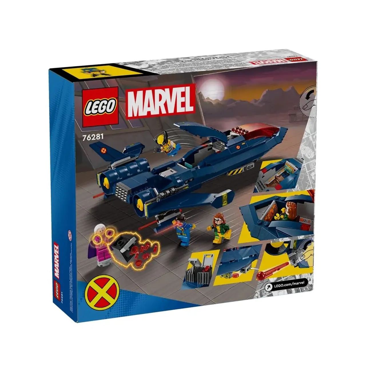 LEGO Marvel X-Jet (76281) - Sem minifiguras - Foto 2