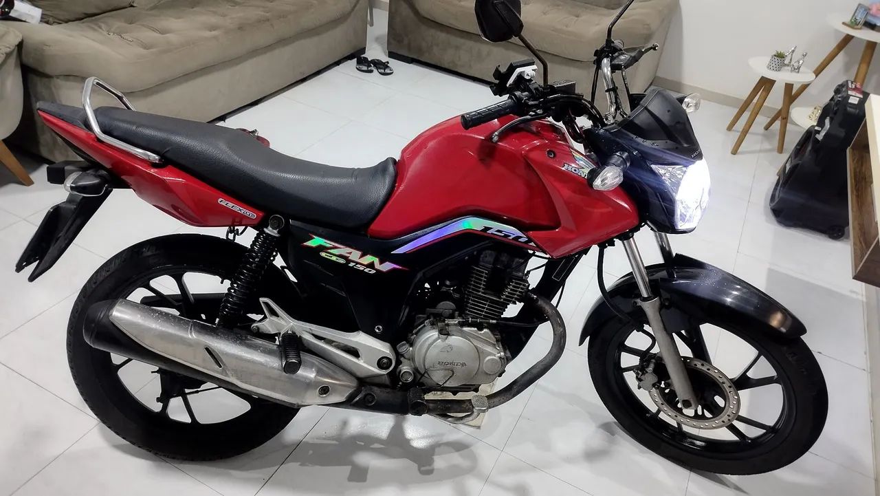 FAN 150 2015 vermelha  - Foto 4