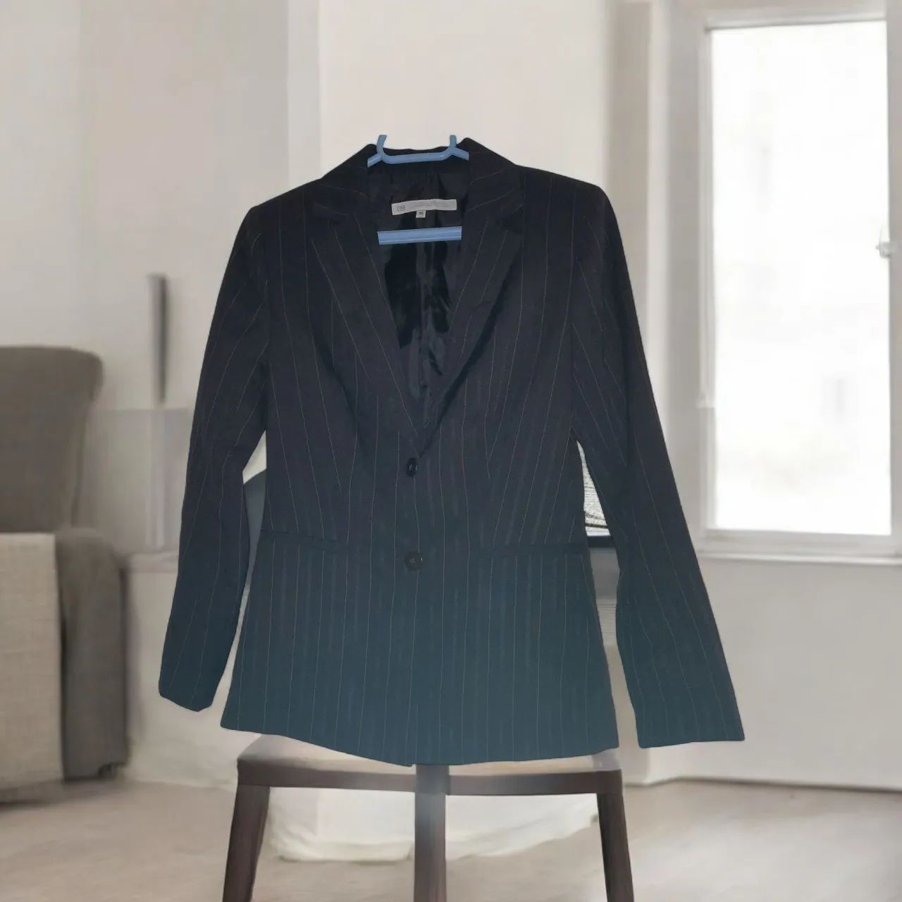 Blazer Preto com Listras P