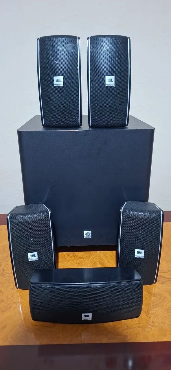 Caixas JBL Cinema 5.1 + Subwoofer 8" - Foto 4