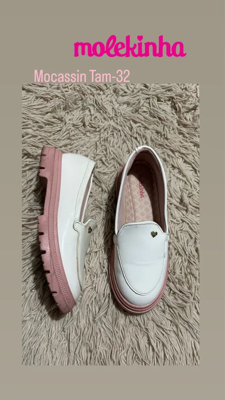 Mocassin molequinha