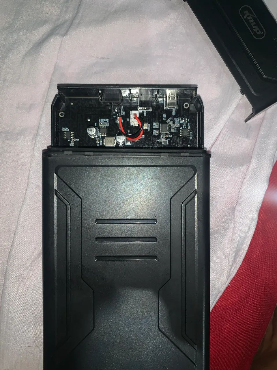 Adaptador USB, para hd 3.5 novo com caixa - Foto 4