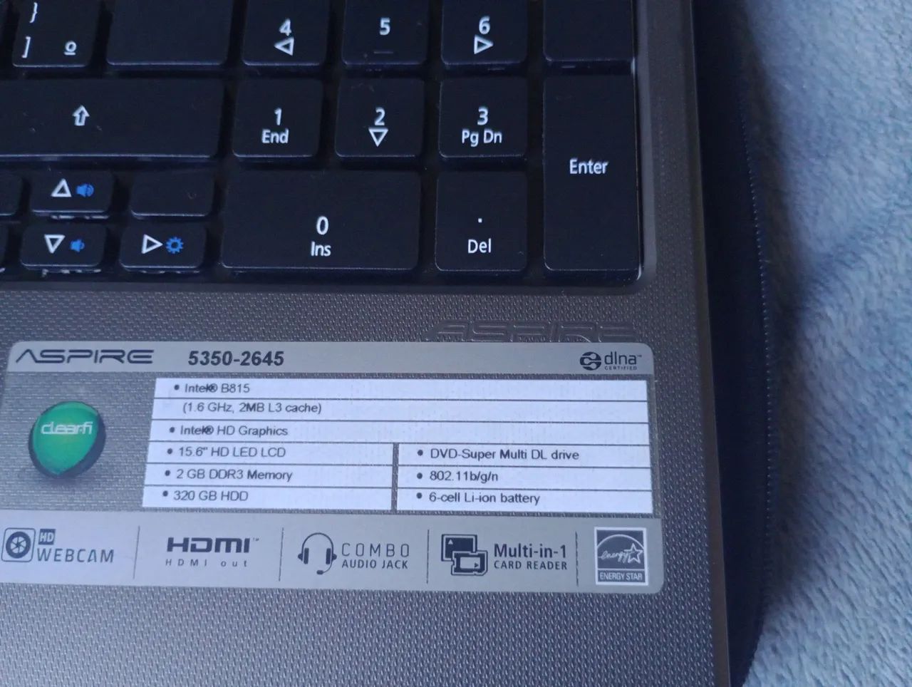 Notebook Acer Aspire 5350 - 2645 - Foto 2