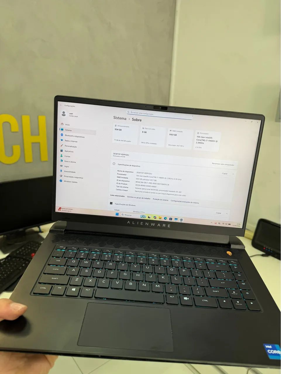 Alienware m15 r6 - Foto 2