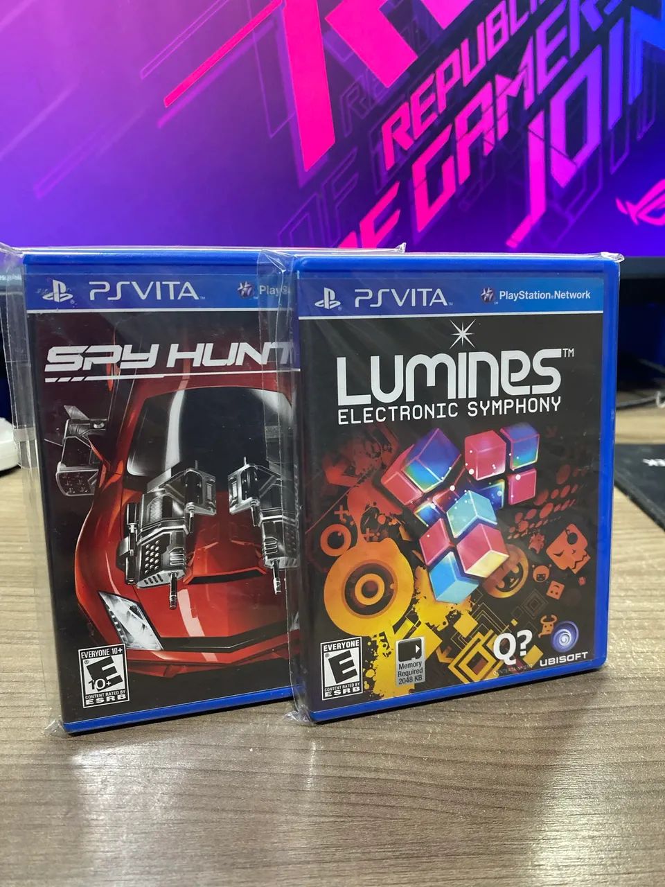 JOGOS PSVITA , SPY HUNTER e LUMINES. - Jogos de Vídeo Game