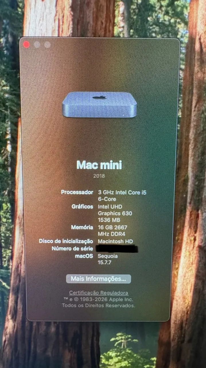 Mini Mac 2018 16 RAM e 512 SSD - Foto 2