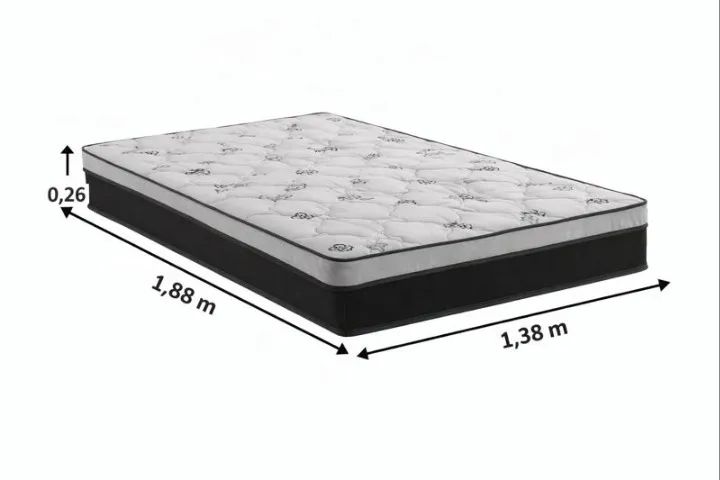 *(ENTREGA GRÁTIS) Colchão Casal com Molas Ensacadas Prime - Foto 2