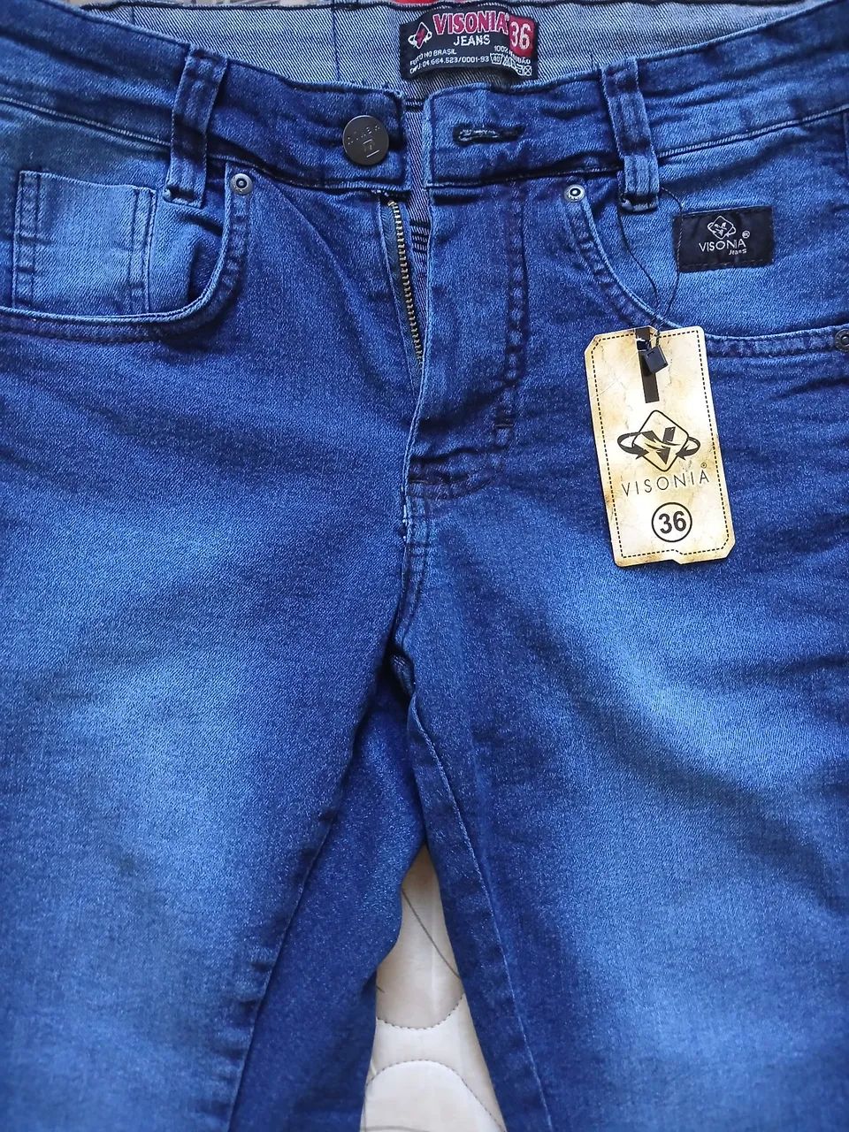 Calça jeans nova 36 - Foto 2
