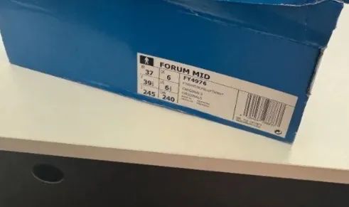 Adidas Forum 84 Mid Azul Original - Tamanho 37 - Foto 4