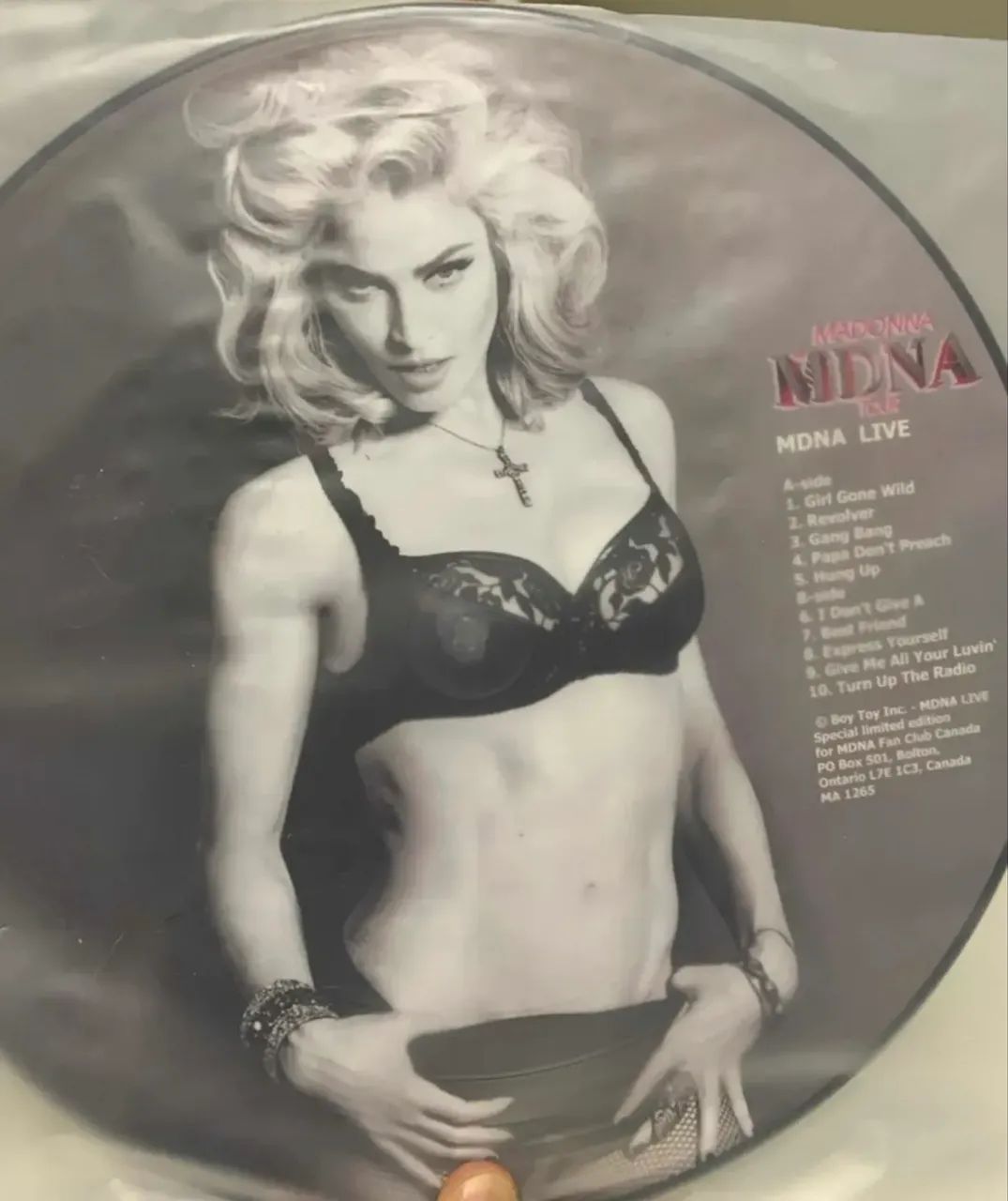 Madonna Mdna Live Lp Vinil Picture Disc Importado - Foto 4