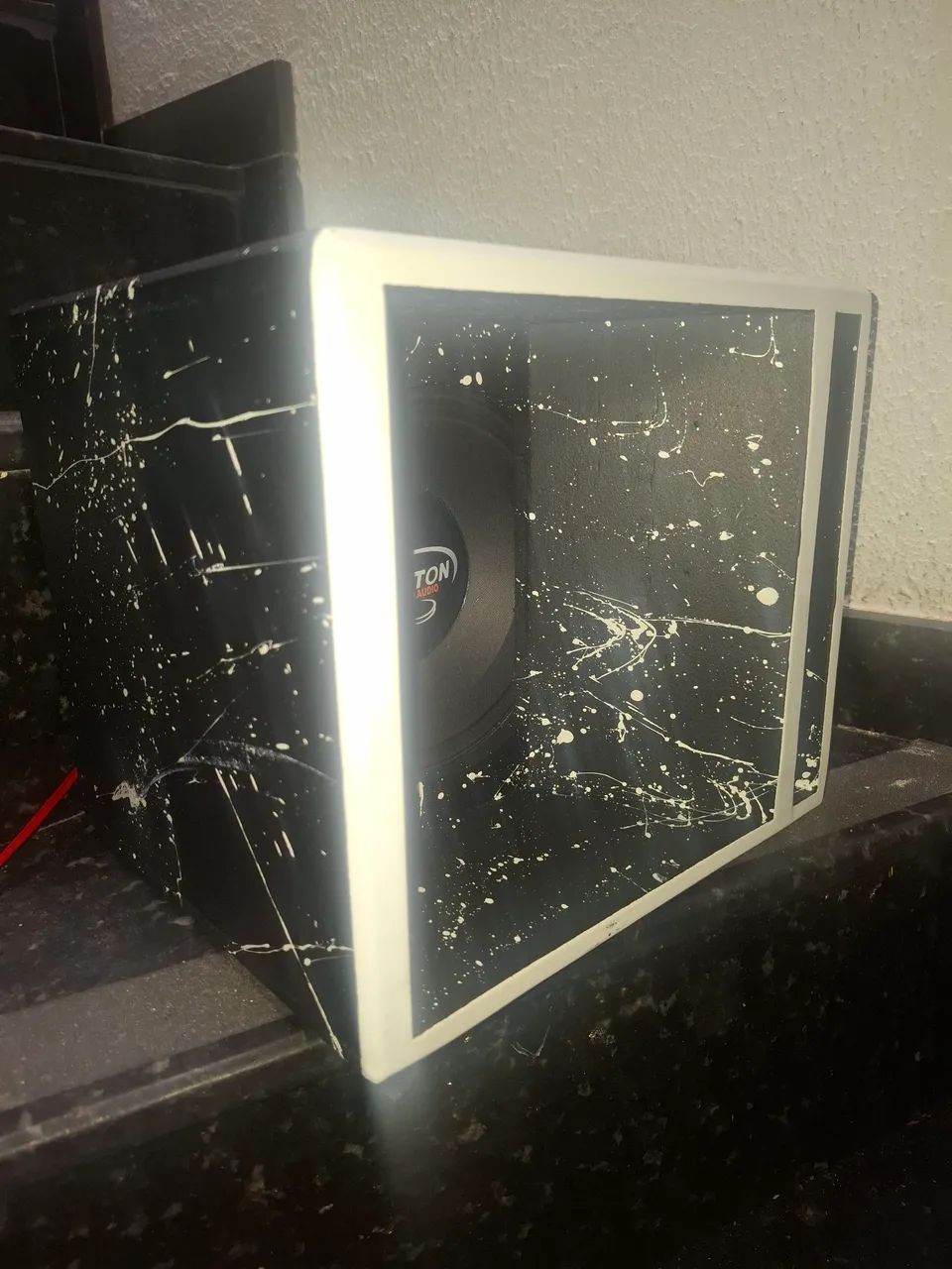 Caixa com medio grave triton 8"  - Foto 4
