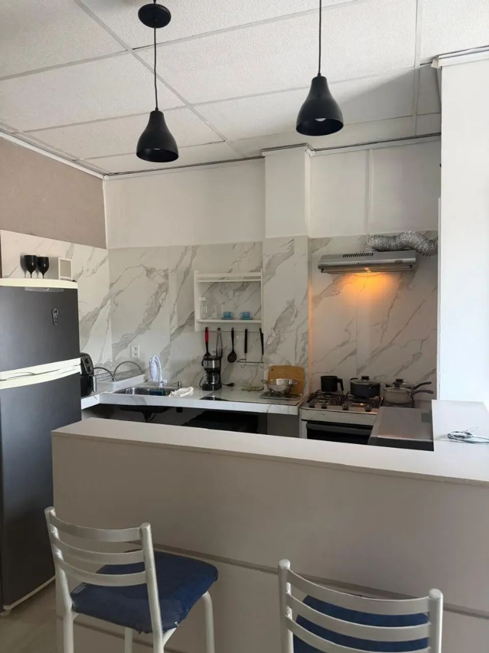 Apartamento mobiliado ótima localização  - Foto 4
