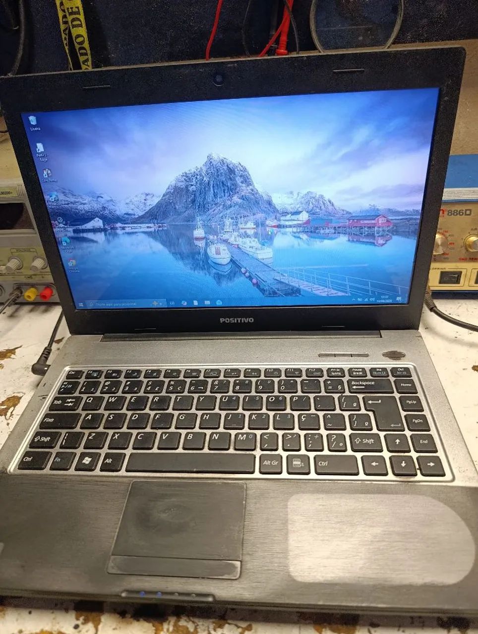 Notebook positivo 500 de hd 4 gigas de ram - Foto 2
