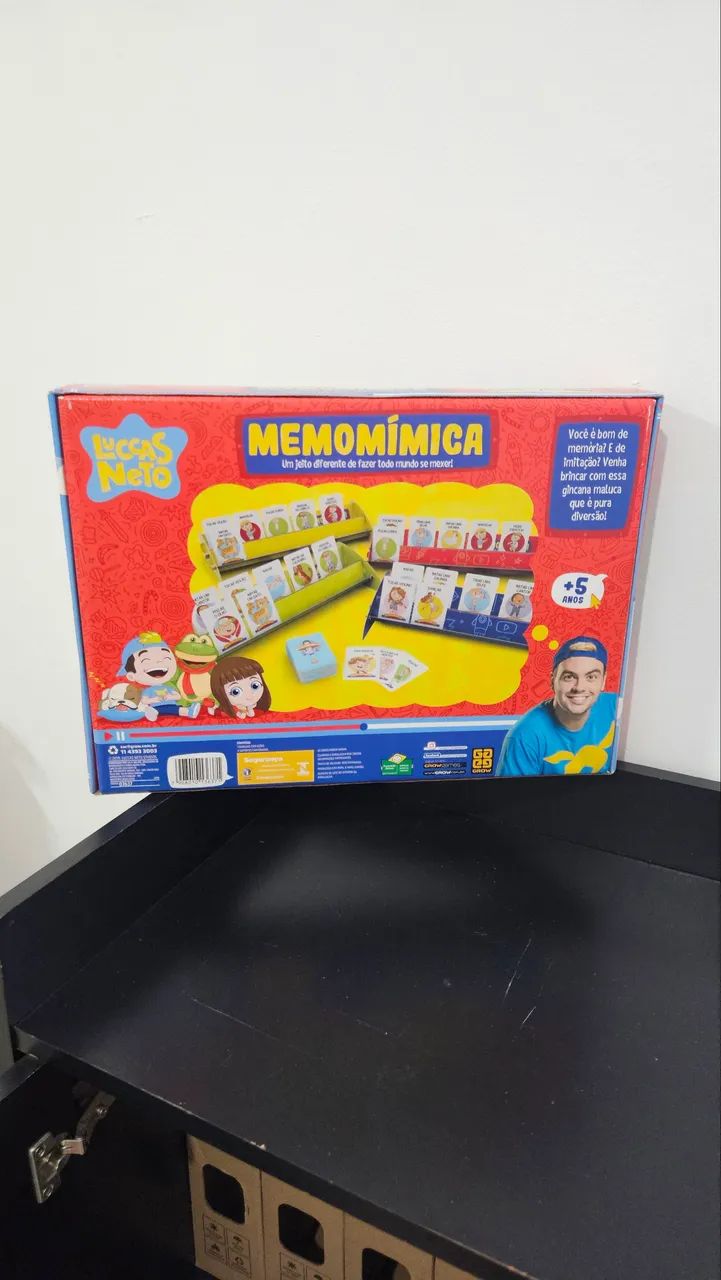 Jogo Memomímica Luccas Neto - Foto 2