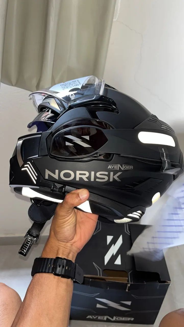 Capacete Norisk Avenger (Nunca Usado) - Foto 4