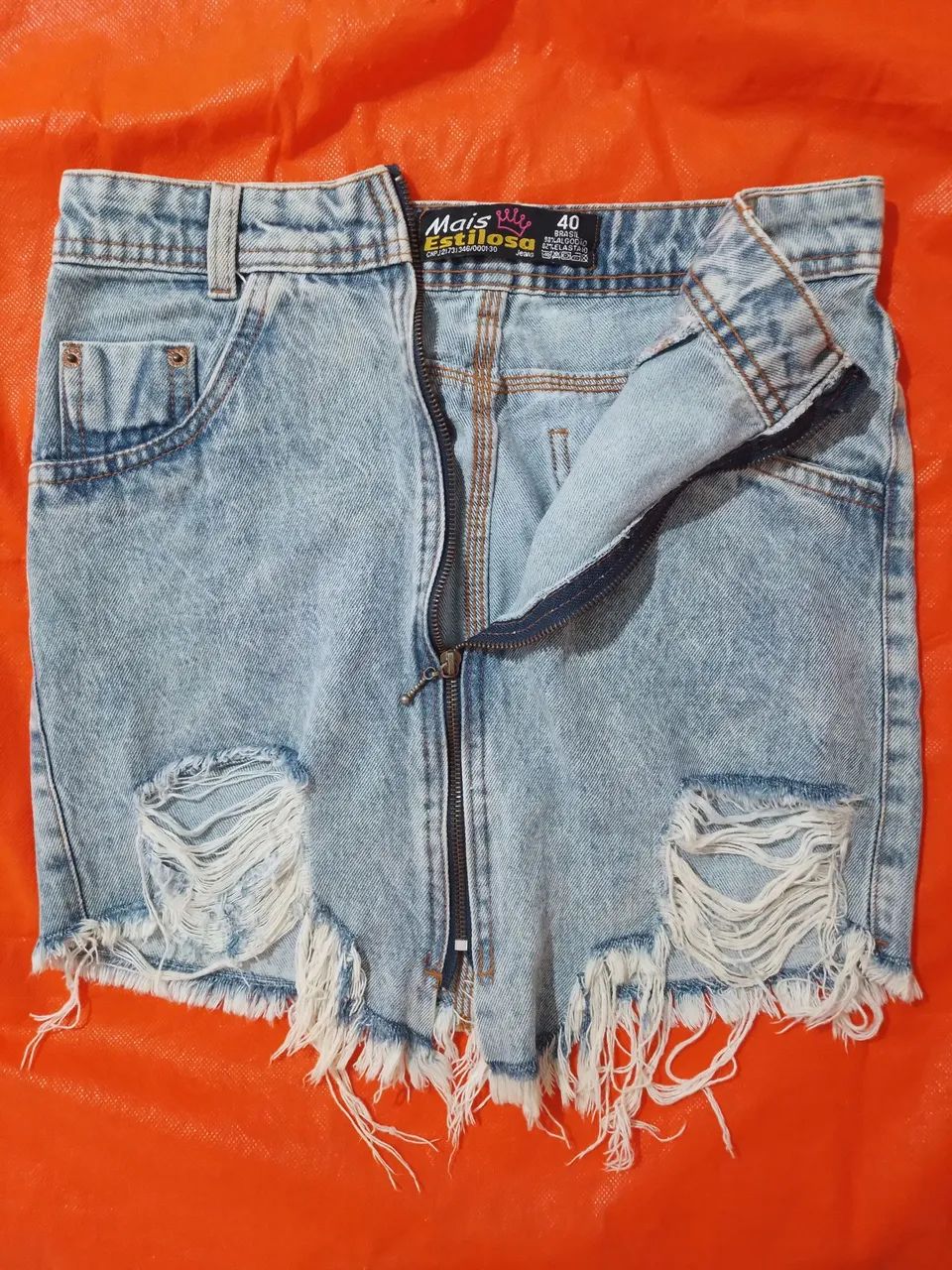 Short jeans n°40. - Foto 3