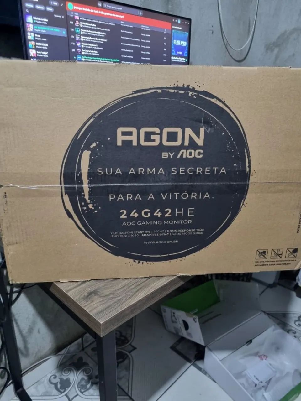 MONITOR GAMER LACRADO 200HZ 24 POLEGADAS  - Foto 2