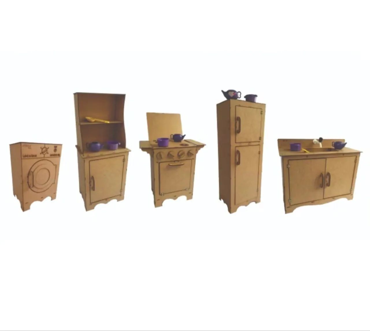 Cozinha Infantil Completa MDF 