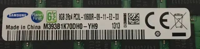 KIT 32gb Memoria x79 x99 Servidor ECC Ddr3 Samsung - 4 x 8gb Rdimm .