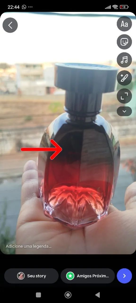 Perfume Floratta red passion 