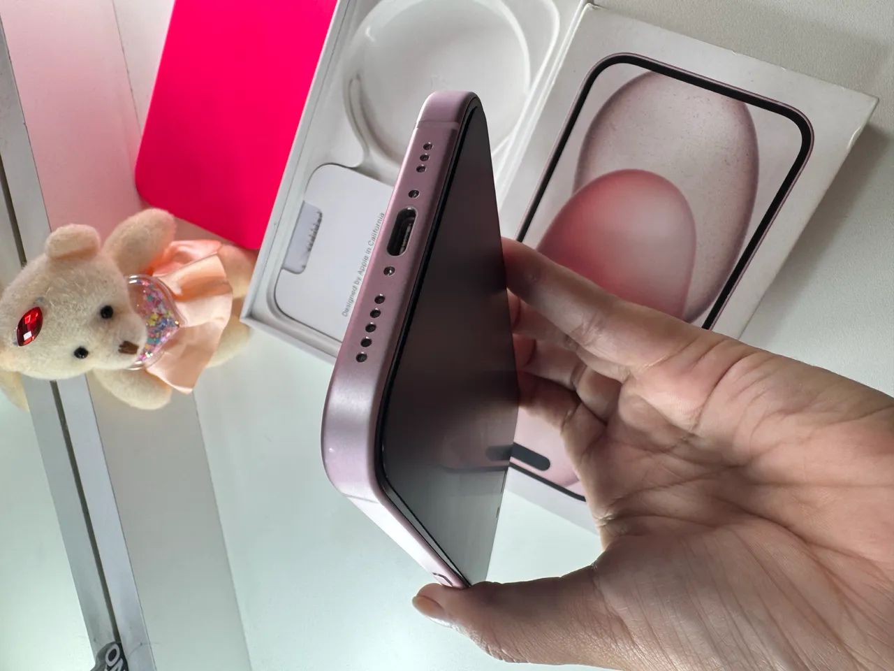 iPhone 15 rosa 128gb - Foto 4