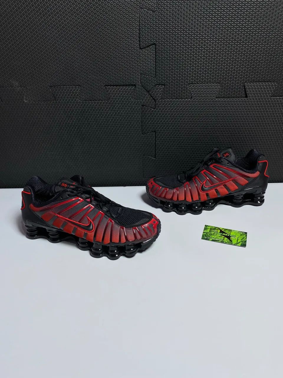 Nike Shox TL 'Black University Red Gradient'
