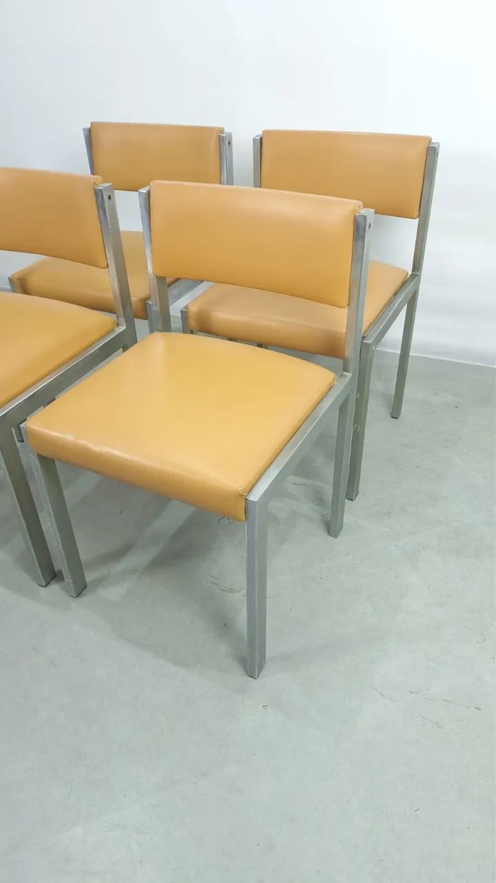 Conjunto de 4 cadeiras década de 60/70 - Foto 2