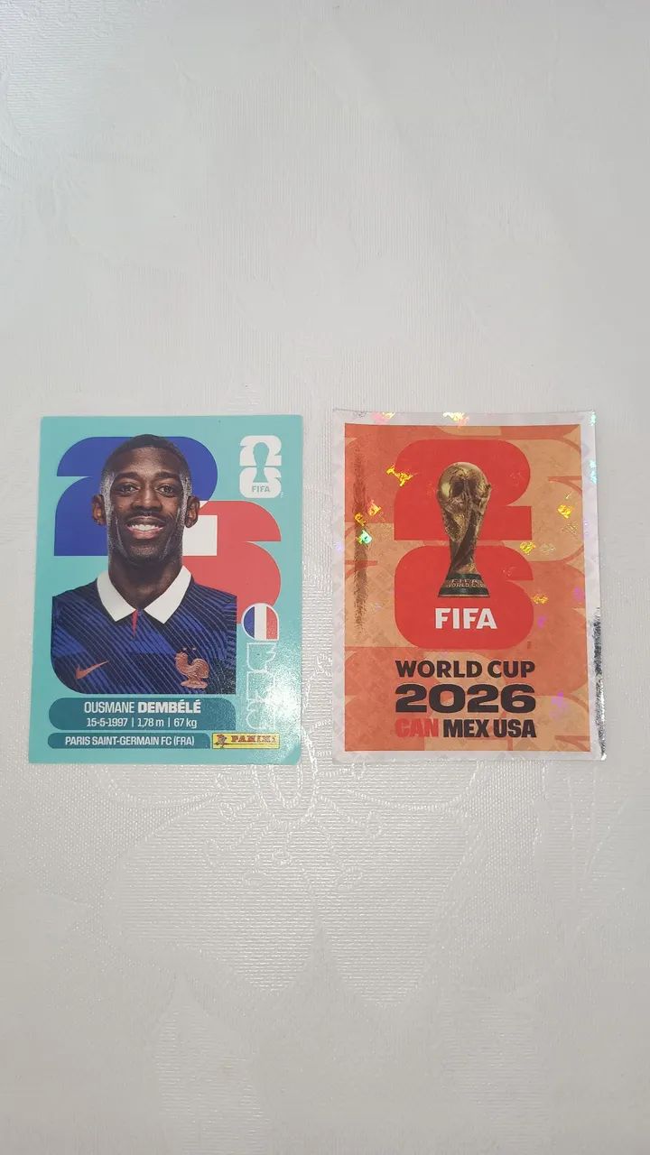 Figurinhas Copa 2026