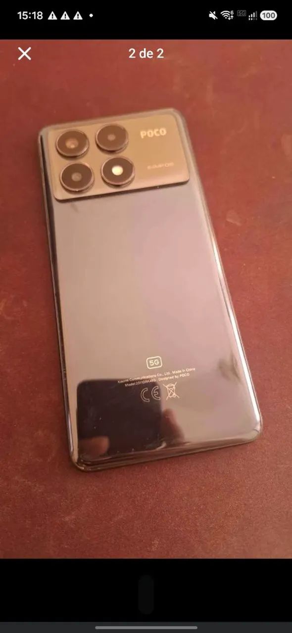 Poco X6 Pro para retirada de peças - Foto 2