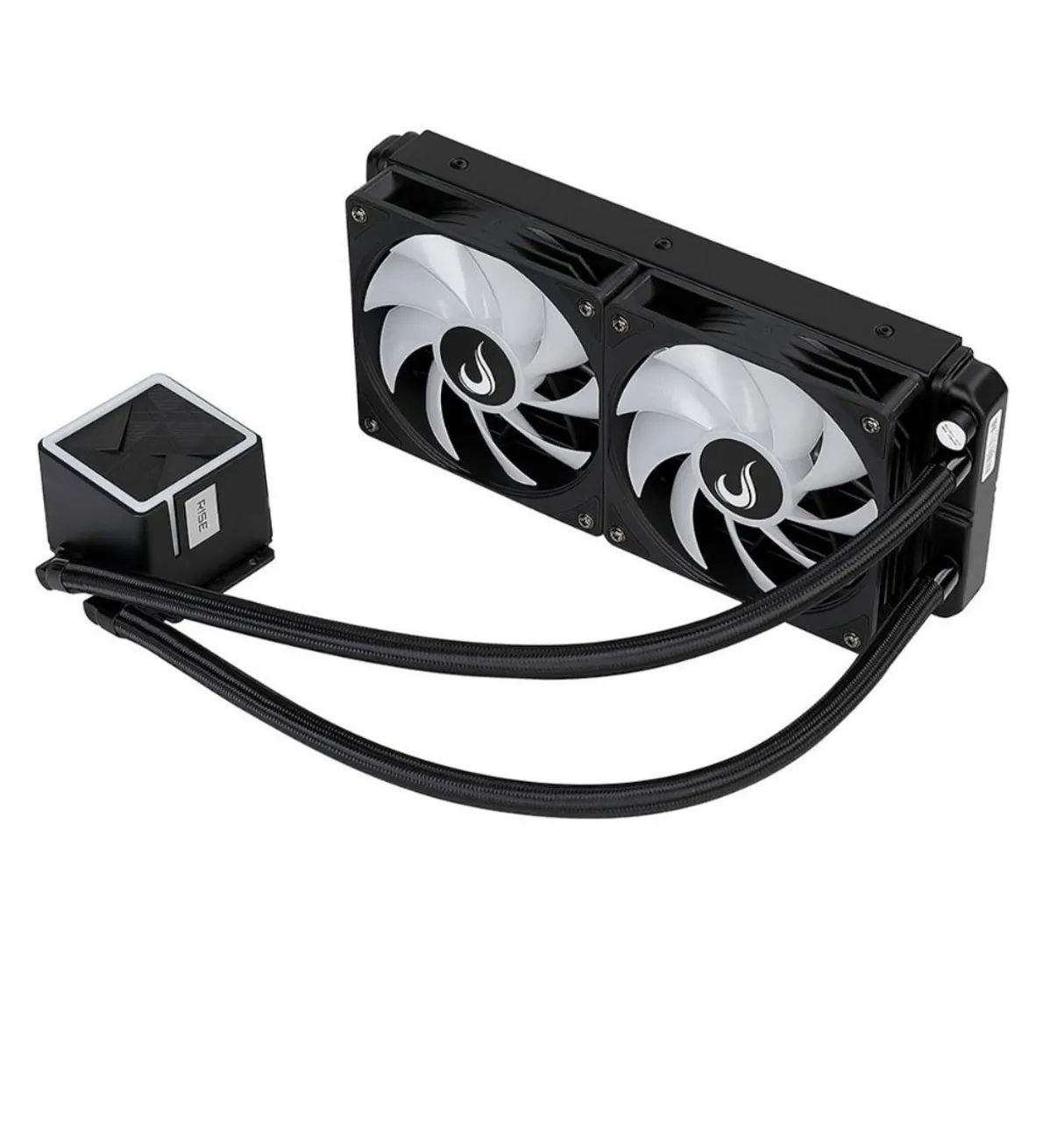 WATER COOLER RISEMODE GAMER ARGB RAINBOW 240MM AMD E INTEL - Foto 5