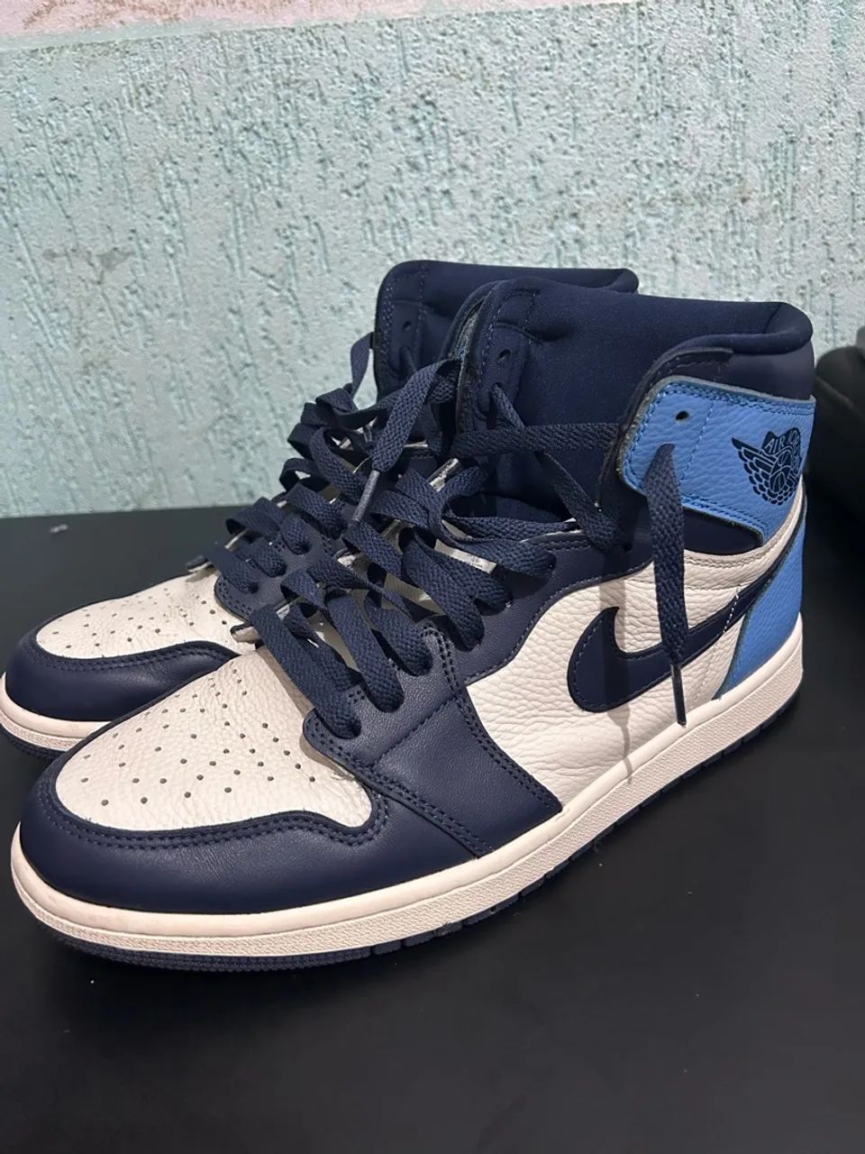 JORDAN RETRO HIGH OG OBSIDIAN TAMANHO 45 - Foto 3