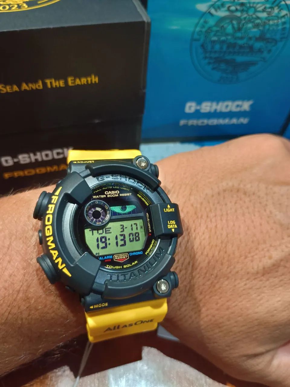 Relógio G Shock Frogman edição especial Japão ( ICERC