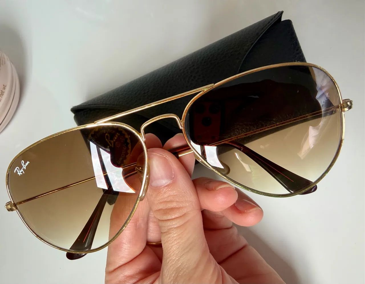 Óculos de sol ray-ban aviator  - Foto 2