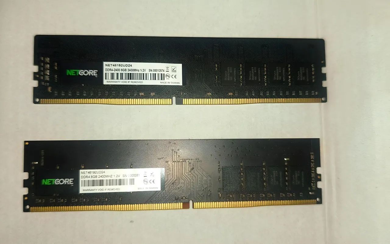 VENDO MEMÓRIA DDR4 8GB 2400MHZ
