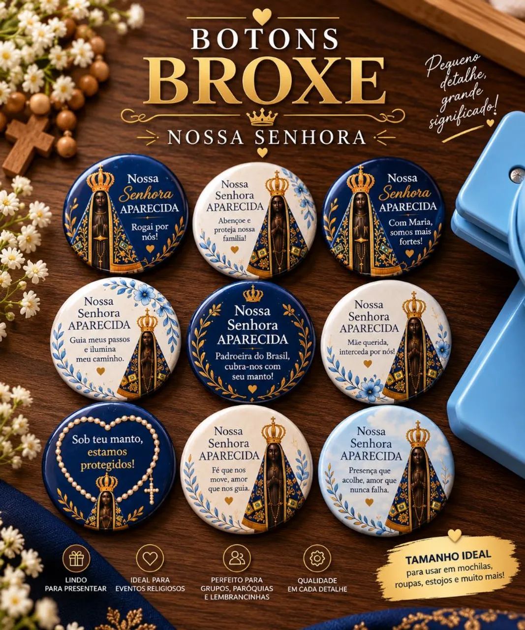 Bottons Alfinetes Personalizados - Foto 5