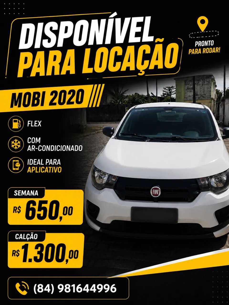 Mobi disponível para locação 